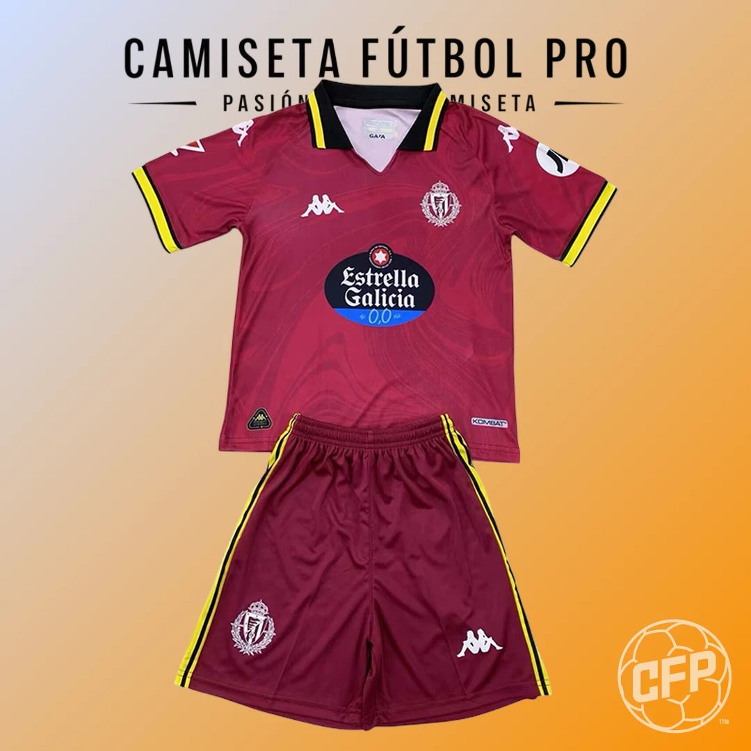 La-Liga-Valladolid-2024-25-Tercera-Equipacion-Niños-Aficionado-1